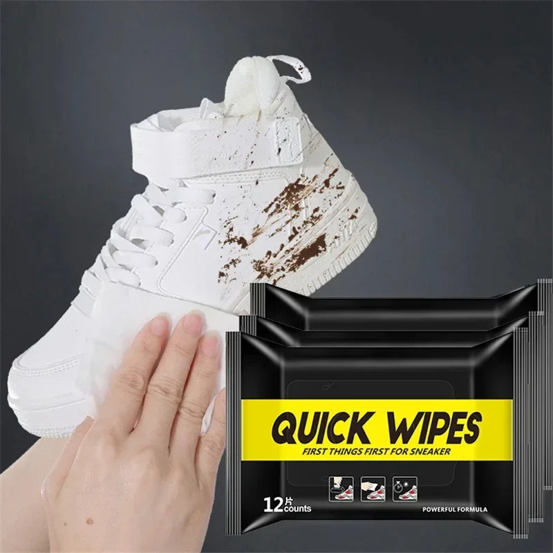 Disposable Shoe Cleaning Wipes | Sneaker Wet Wipes 12/30/80 Pack