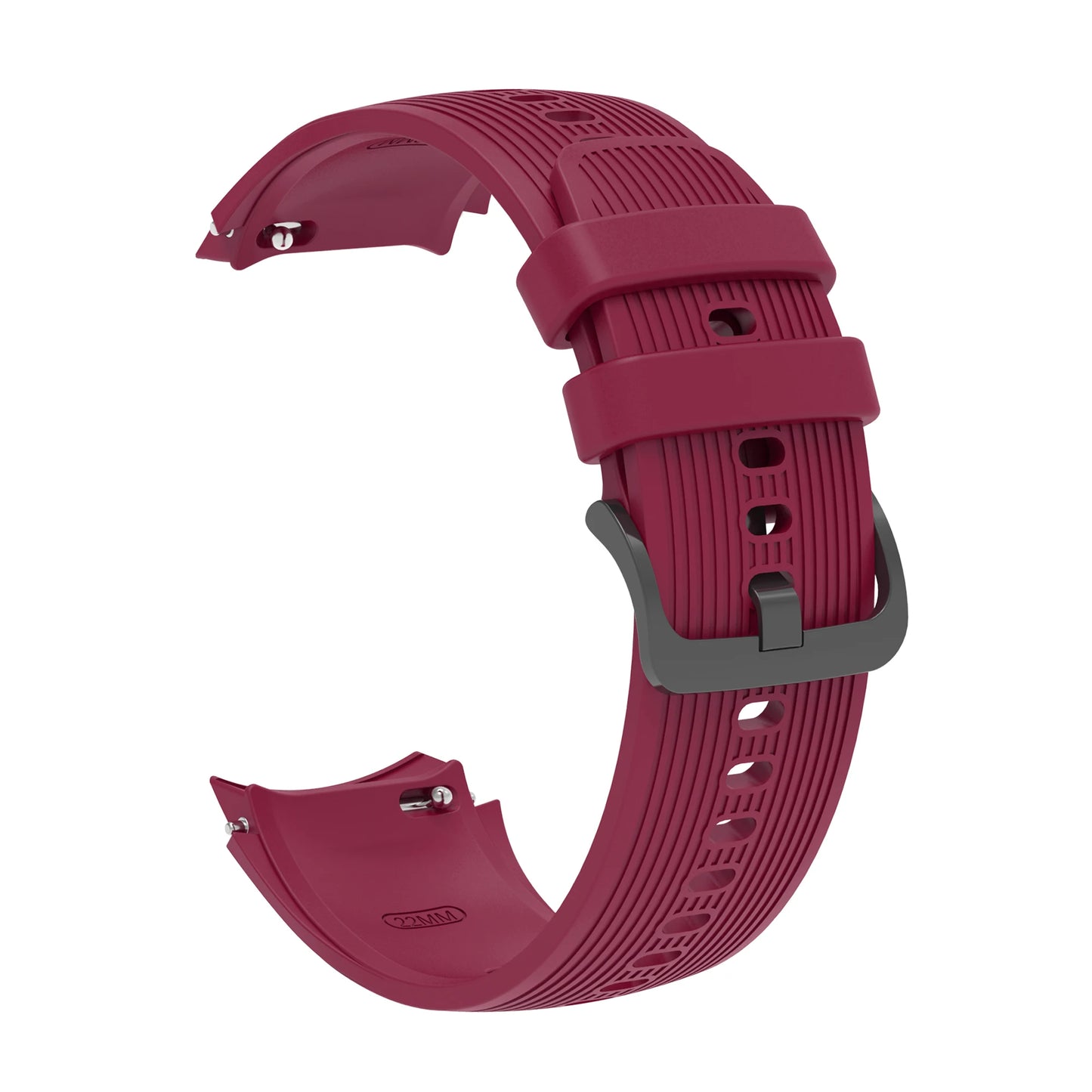 Silicone Watch Band & Case for OnePlus Watch 2/2R/3 & OPPO Watch X Peaceful Pleasures Health and Wellness Only Strap WineRed OPPO X Oneplus 2