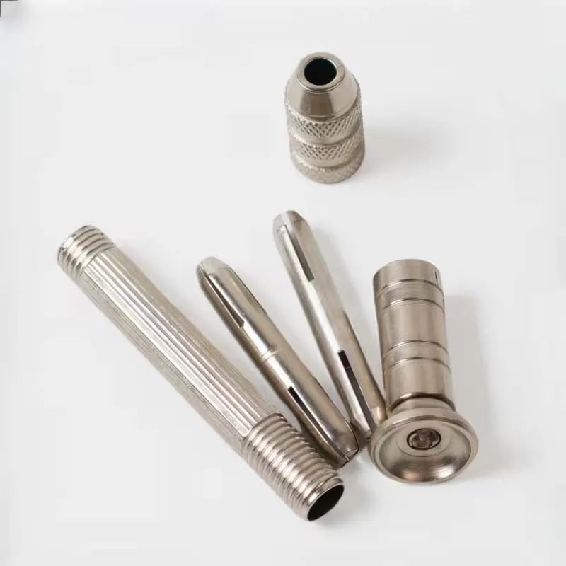 11-Piece Micro Hand Drill Kit – 0.8–3.2mm Precision Bits