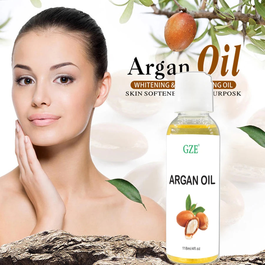 GZE Organic Moroccan Argan Oil | Cold Pressed Virgin 118ml