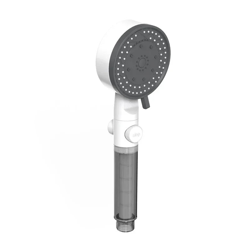10-Spray High-Pressure Water-Saving Handheld Shower Head