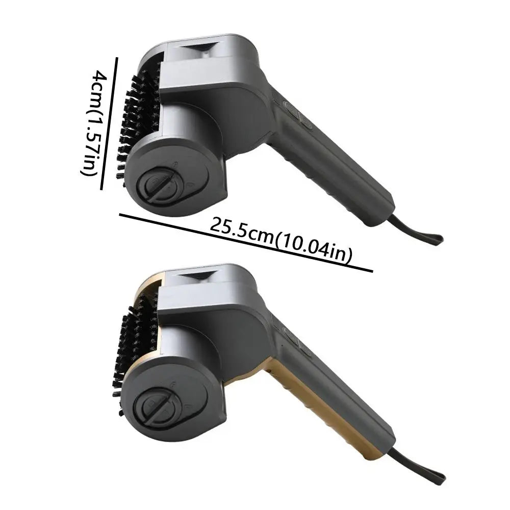 Electric BBQ Grill Cleaning Brush | LED, Rechargeable, 3 Heads