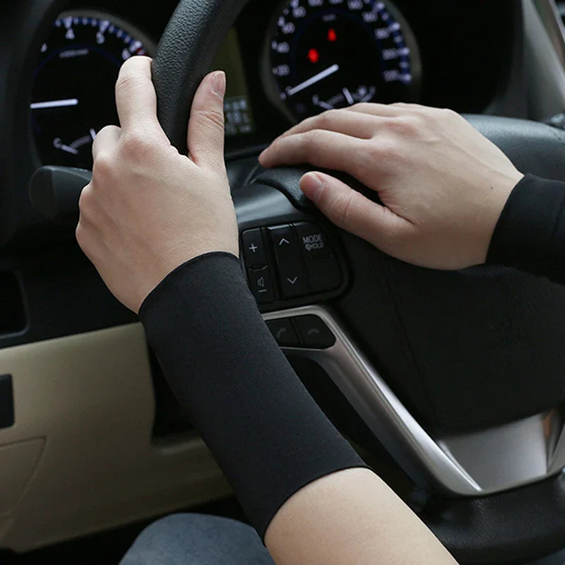 Ice Silk Cooling Wrist Bands – Breathable Sports Sweatbands