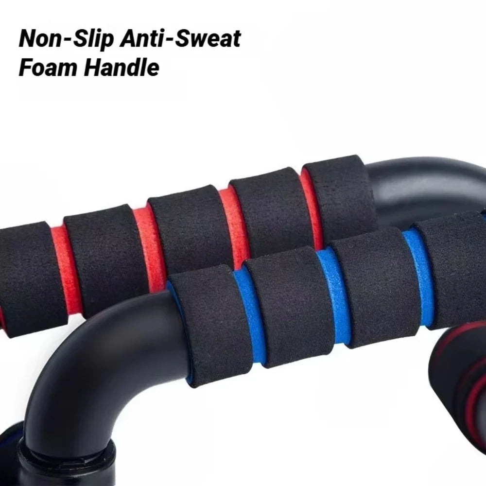 Non-Slip H-Shaped Push Up Bars – Chest & Arm Strength Trainer