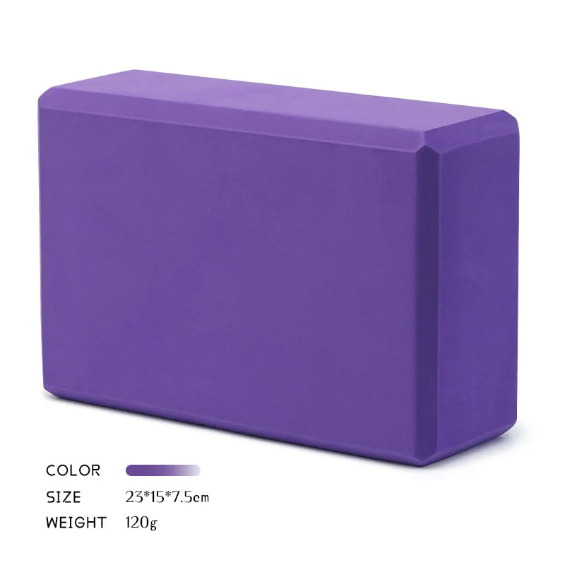 2-Pack EVA Foam Yoga Blocks – Non-Slip Pilates & Stretch Bricks