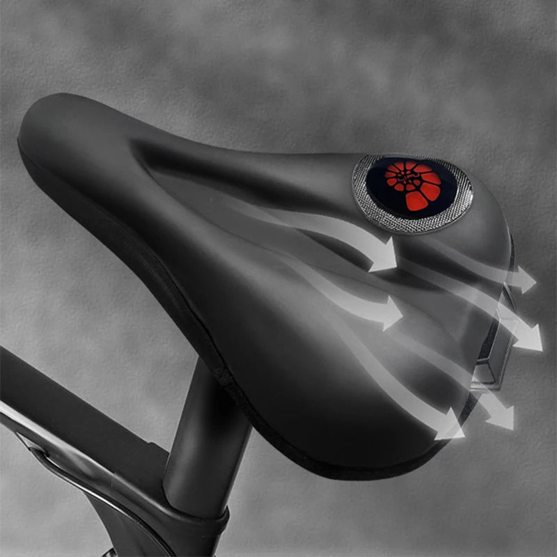Silicone Sponge Bike Seat Cover | Road & Mountain Bike Cushion