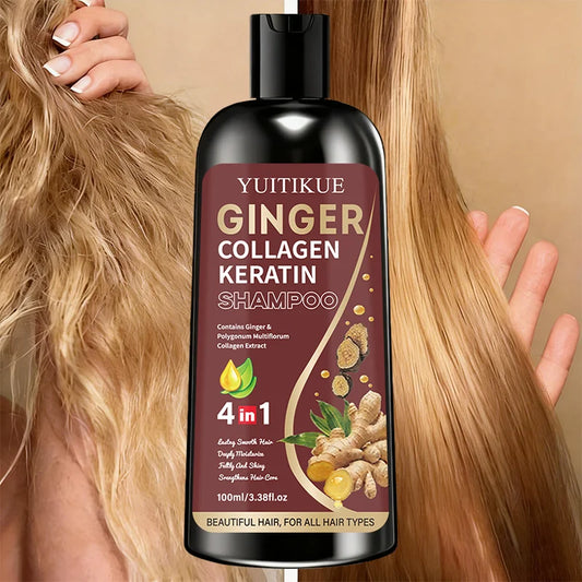 YUITIKUE Ginger Collagen Shampoo – Smooth & Glossy Hair Collagen Shampoo Oasis Select Default Title
