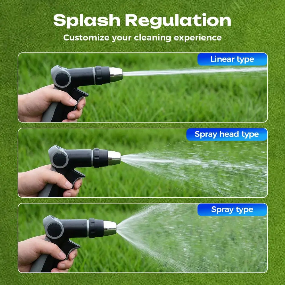 Heavy Duty Garden Hose Nozzle, Multi-Function Sprayer for Yard, Car & Pet Cleaning, High Pressure Water Washer Jet (2026 New) Peaceful Pleasures Health and Wellness