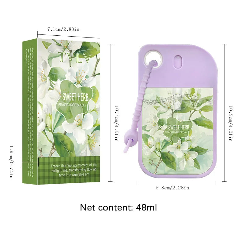 Floral Fruity Fragrance Spray – Alcohol-Free Unisex Perfume 48ml
