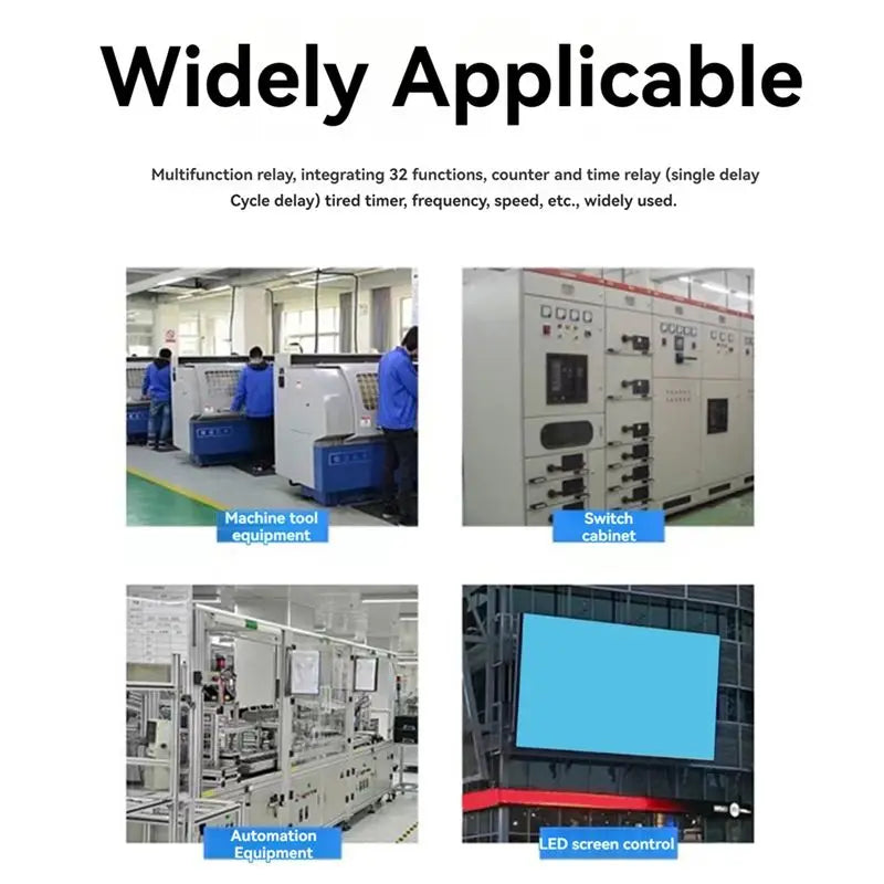 A36T-Zn48dual Digital Display Time Relay Counter Multifunction Cycle Delay AC220V DC24V Cycle Chronograph, And Frequency Meter Peaceful Pleasures Health and Wellness