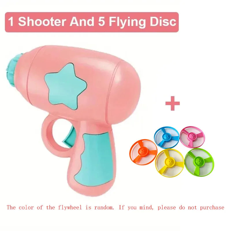 Mini Flying Disc Gun Cat Toy | Interactive Kitten Launch Toy