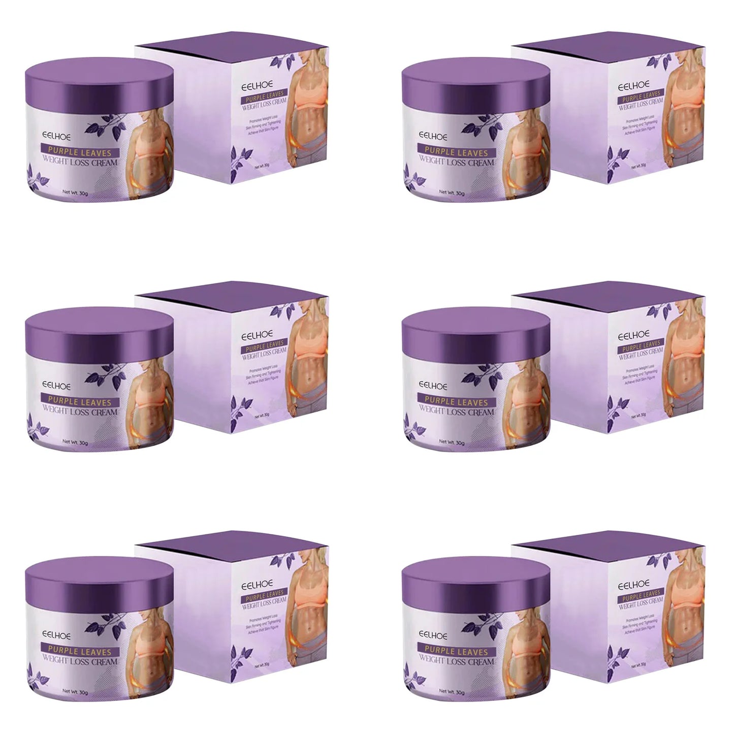 Purple Leaf Slimming Cream – Firming Body Contouring Lotion 30g