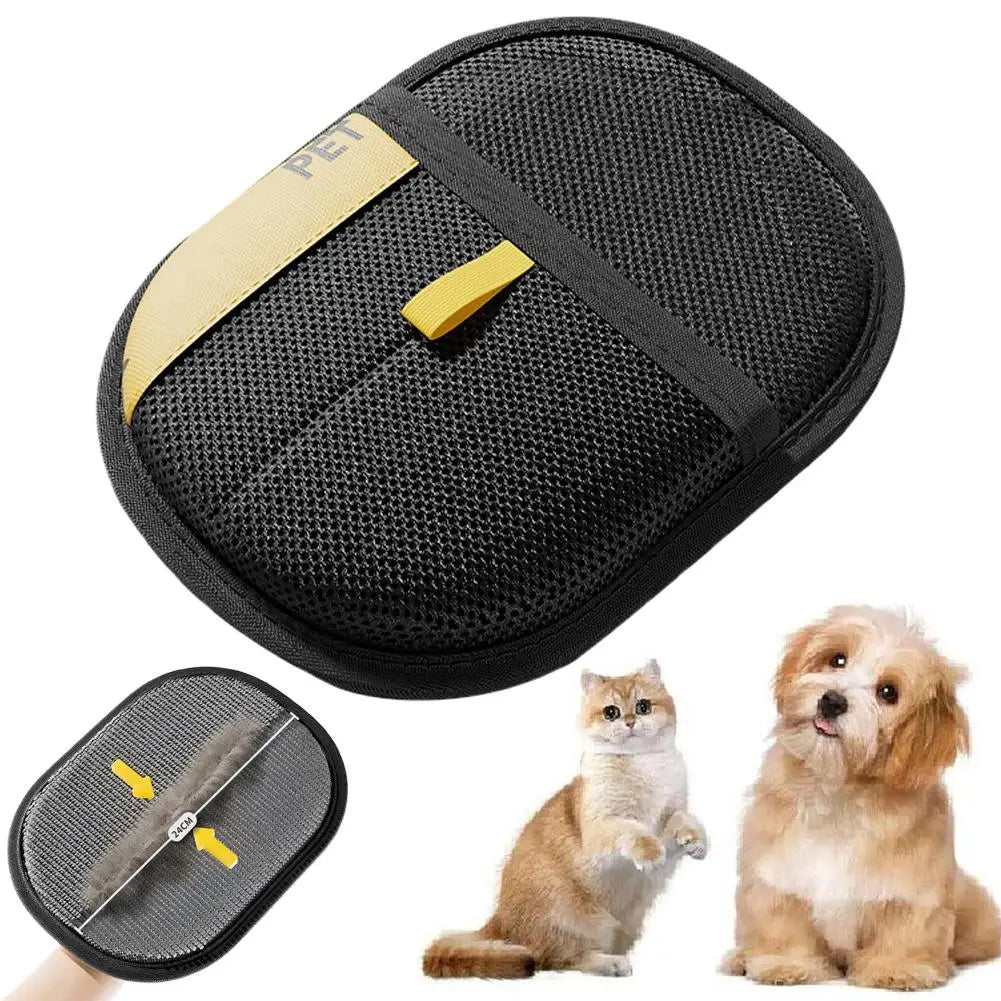 Pet Grooming Glove Electrostatic Hair Removal Gloves Dog Cat Removal Brush Gloves Adhesive Glove Carpet Clothing Cleaning Brush Peaceful Pleasures Health and Wellness