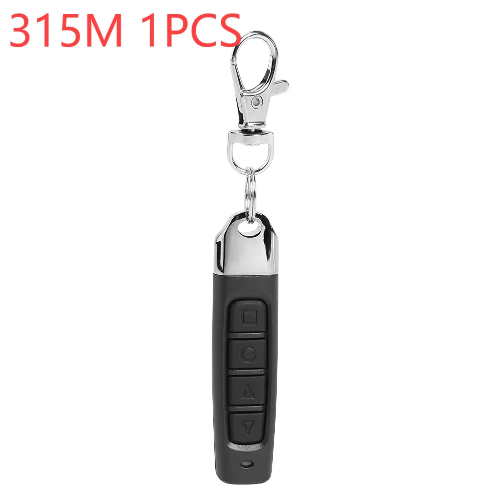 1/2PCS 315/ 433MHZ Copy Remote Control Auto 4 Channe Code Garage Gate Door Opener Remote Control Duplicator Cloning Code Car Key Peaceful Pleasures Health and Wellness 315MHZ 1PCS