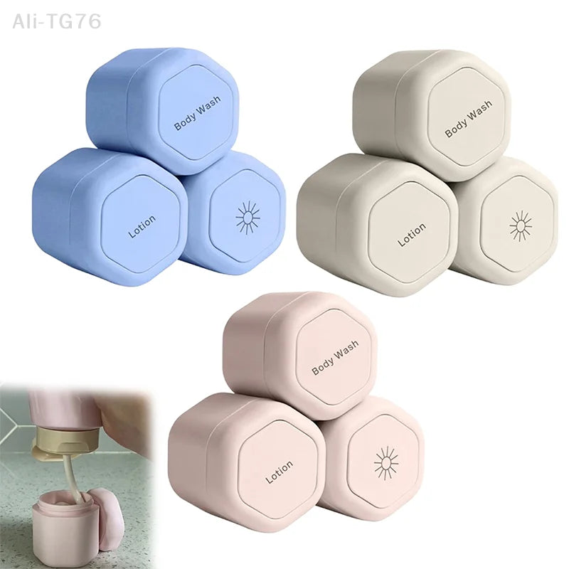 Magnetic Stackable Travel Cosmetic Containers with Lids – 2/3 Pcs