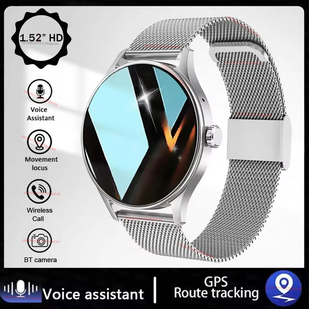 HW12 Smart Watch 1.52" HD | BT Calling, Fitness & Custom Photo