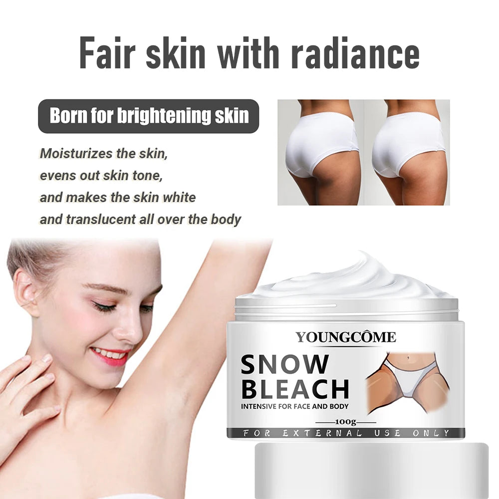 Body Brightening Bleach Cream – Underarm & Dark Spots Peaceful Pleasures Health and Wellness