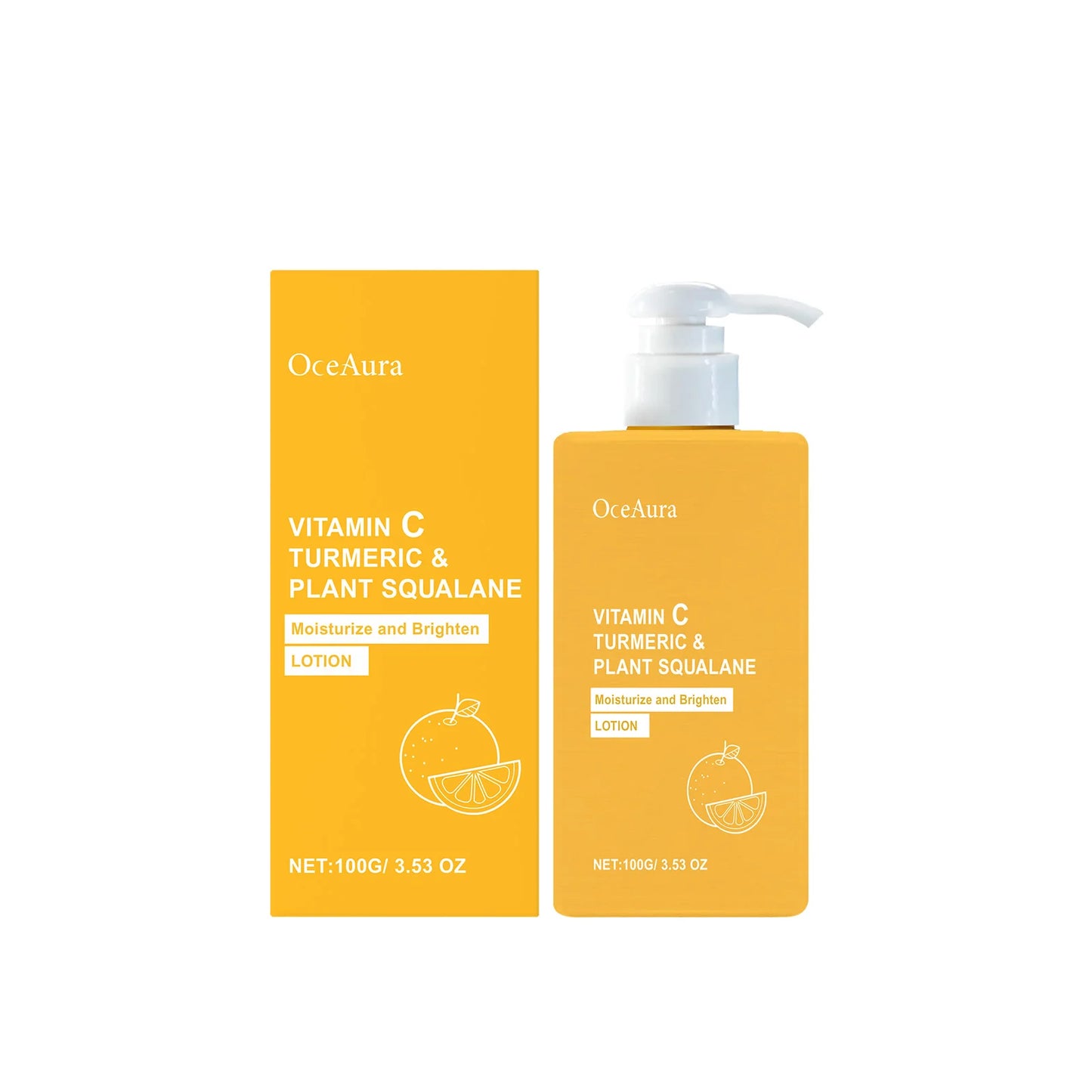 OceAura Turmeric Vitamin C Brightening Body Cream 100g