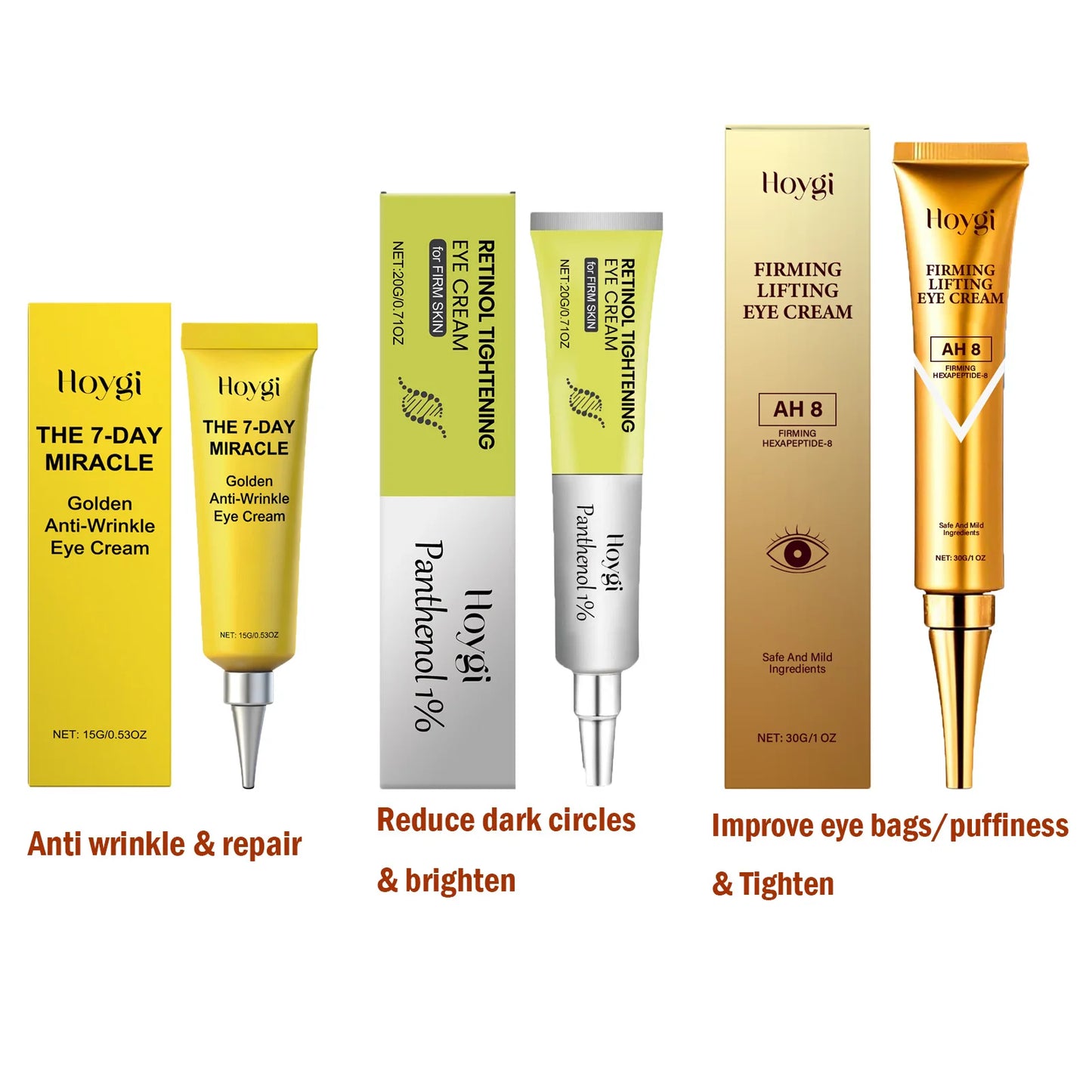 Retinol Eye Cream – Dark Circles, Puffiness & Wrinkles