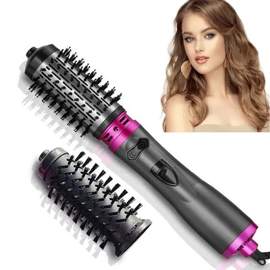 One Step Professional Hot Air Hair Dryer Brush Multifunctional Hairdryer Portable Electric Hair Straightener Blowdryer Brush Peaceful Pleasures Health and Wellness