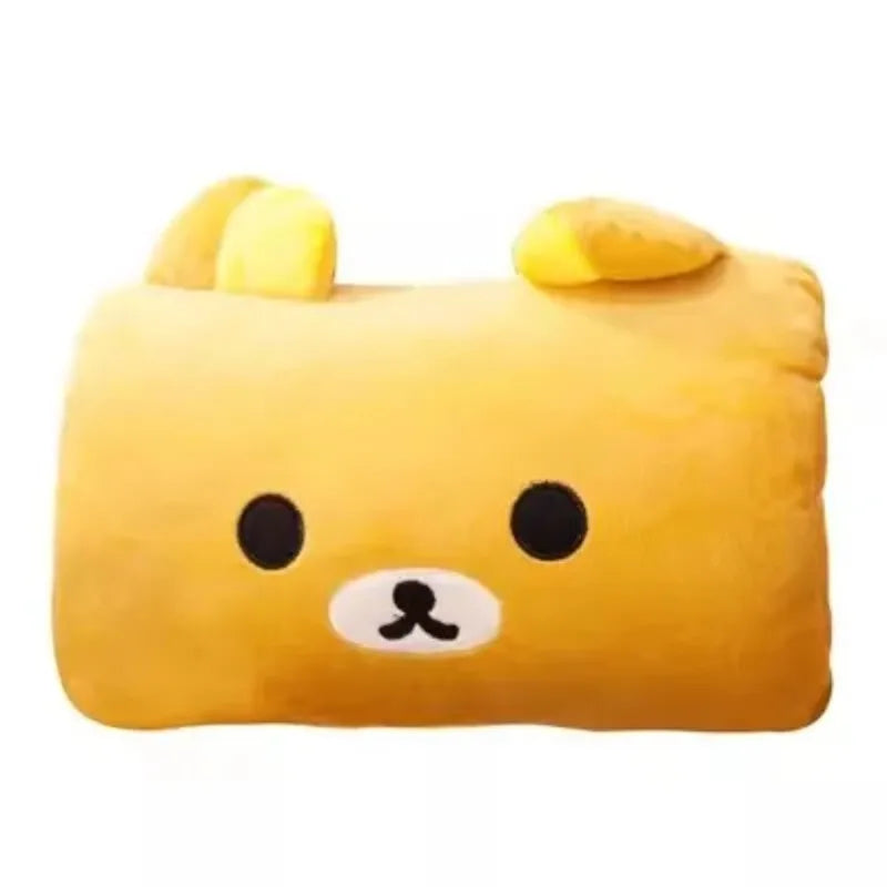 Cartoon Cute Hand Warmer Pillow, Warm Hand Cover Cylinder Cushion for Women Girls, Soft Plush Stuffed Toy Gift, Home Decor Peaceful Pleasures Health and Wellness