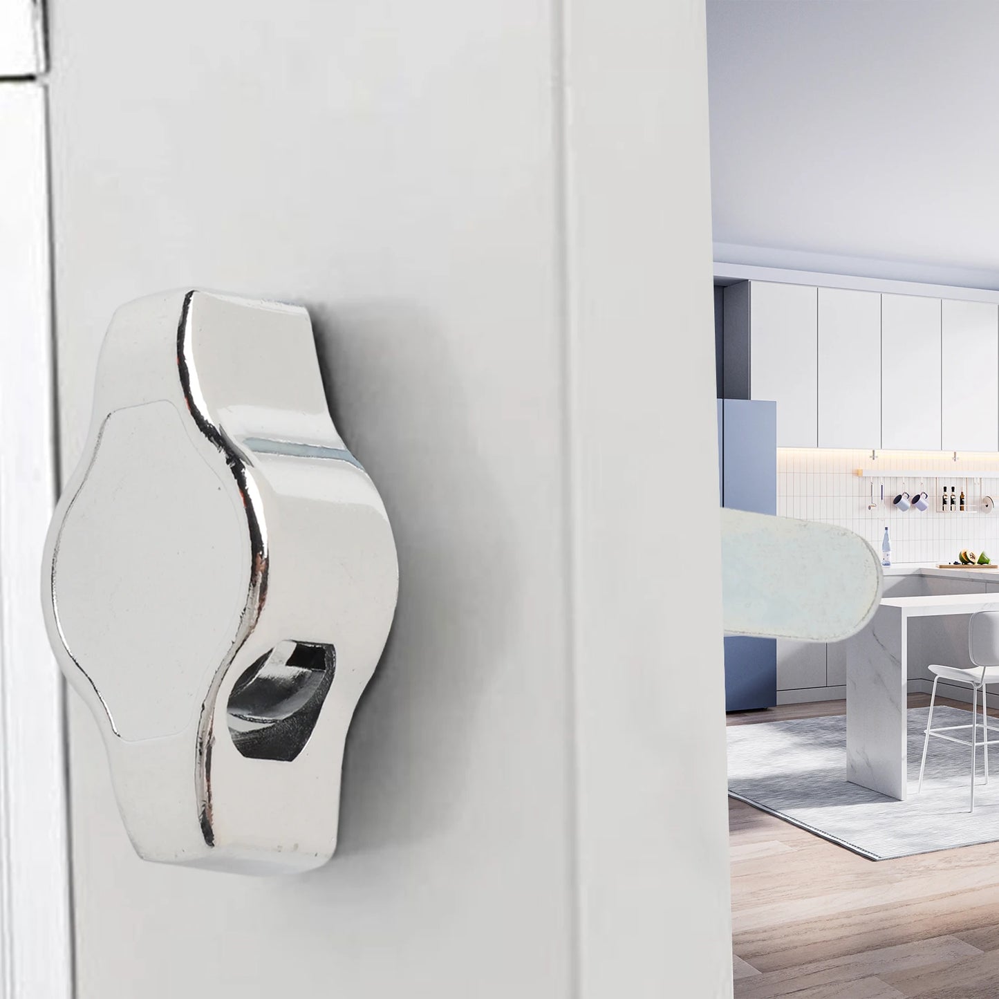 Cabinet Cam Lock Door Padlock Zinc Alloy Keyless Mechanical