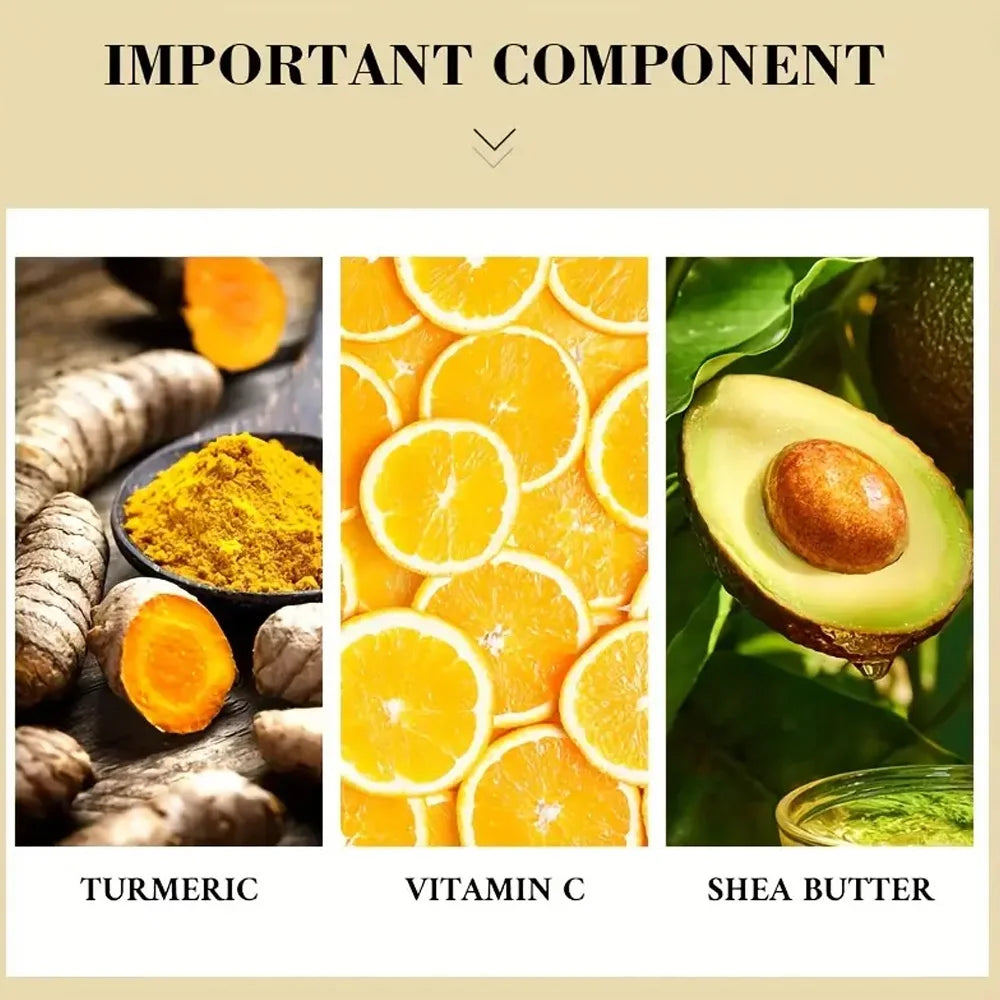 Turmeric Vitamin C Face cream Retinol Moisturizing Firming Hyaluronic Lightening Repairing Smooth Skincare Whitening Creams Peaceful Pleasures Health and Wellness