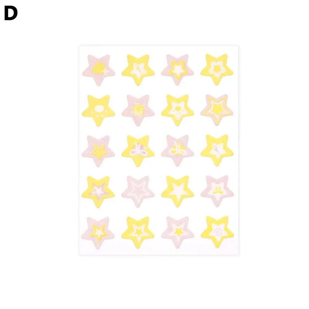 Colorful Star Pimple Patches – Ultrathin Breathable Spot Stickers
