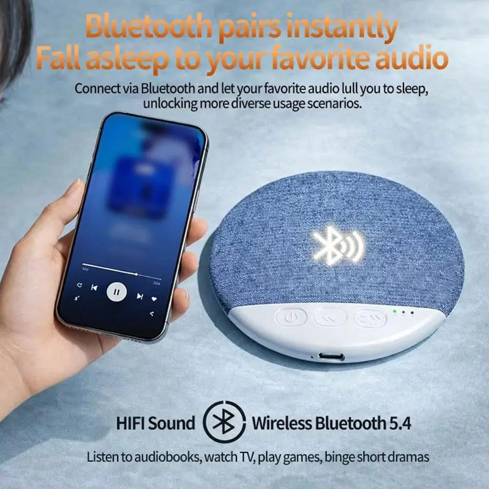 Bluetooth Under-Pillow Speaker for Relaxing Sleep Peaceful Pleasures Health and Wellness