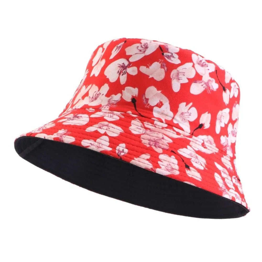 Reversible Printed Bucket Hat – Unisex Beach Sun Hat