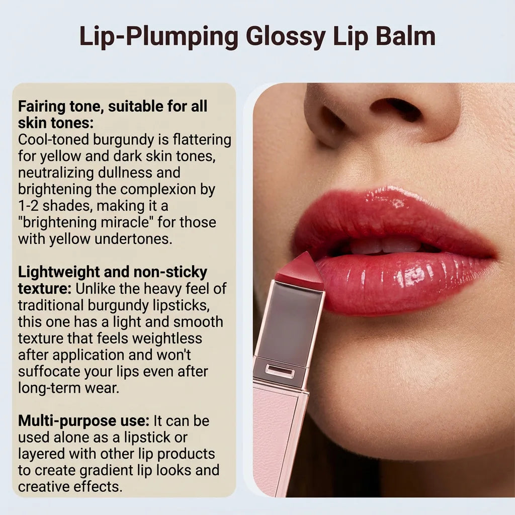 7-Color Moisturizing Lip Balm – Long-Lasting Matte Lipstick