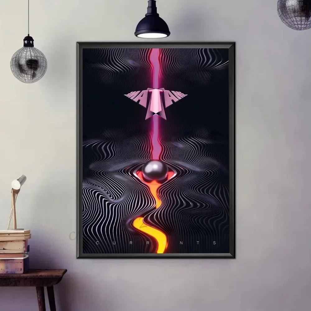 Tame Impala Minimalist Aesthetics Canvas Painting Print for Living Room Modern Home Decor Peaceful Pleasures Health and Wellness z4 30x40cm Unframed