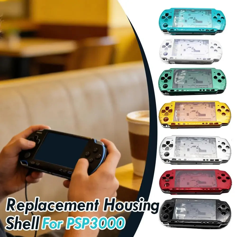Full Replacement Housing Shell Kit for PSP 3000 Console Complete Case Cover With Buttons Screws DIY Repair Parts for PSP3000 03 Peaceful Pleasures Health and Wellness