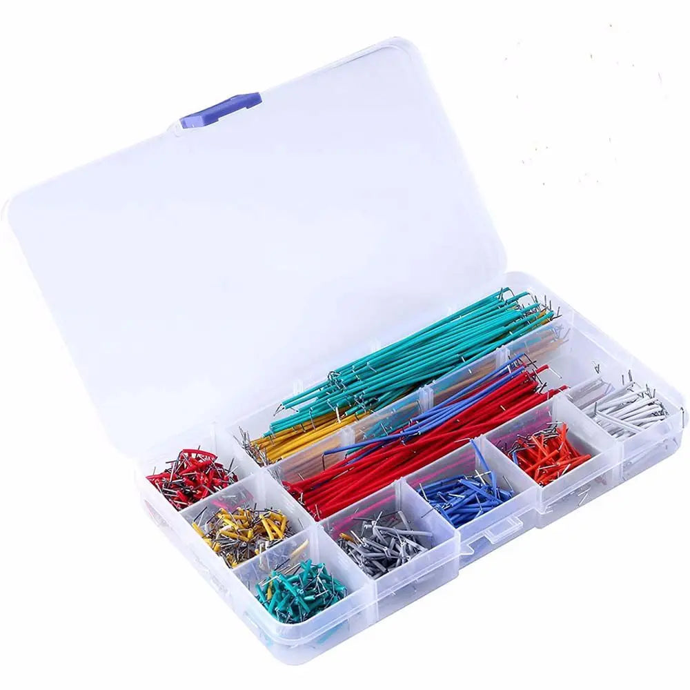 Cable Wire Electrical Supplies Assorted Jumper Wire Kit Electrical Wires Breadboard Jumper Wire Peaceful Pleasures Health and Wellness