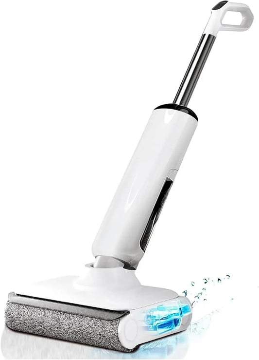 Cordless Wet Dry Vacuum Mop Combo with Edge Cleaning, Self-Cleaning, 45min Runtime for Hard Floors Peaceful Pleasures Health and Wellness United States