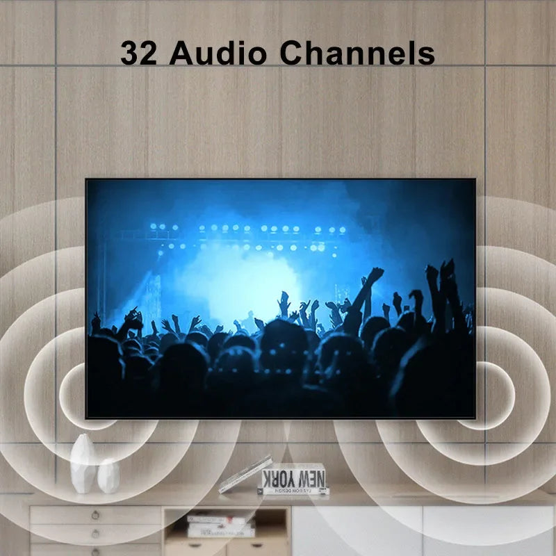 HD 2.1 8K@60Hz Cable Nylon Braided eARC Dolby Atmos HDR 4K120Hz 2K240Hz Video Cord for PS5 Xbox Smart TV Monitor Projector Peaceful Pleasures Health and Wellness