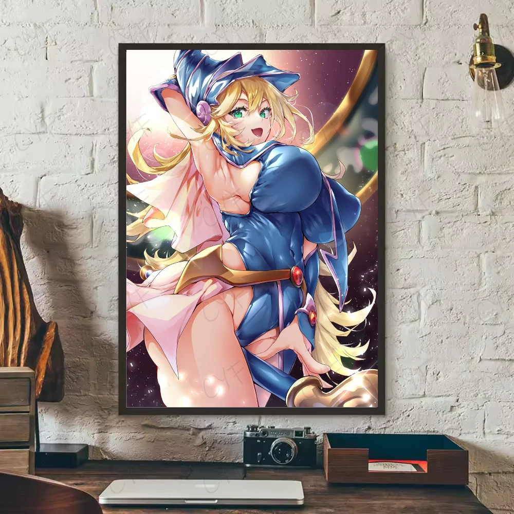 Yu-Gi-Oh! Classic Anime Poster HD Waterproof PVC Wall Art Anime Wall Poster Peaceful Pleasures Health and Wellness z17 15X20cmNoframe