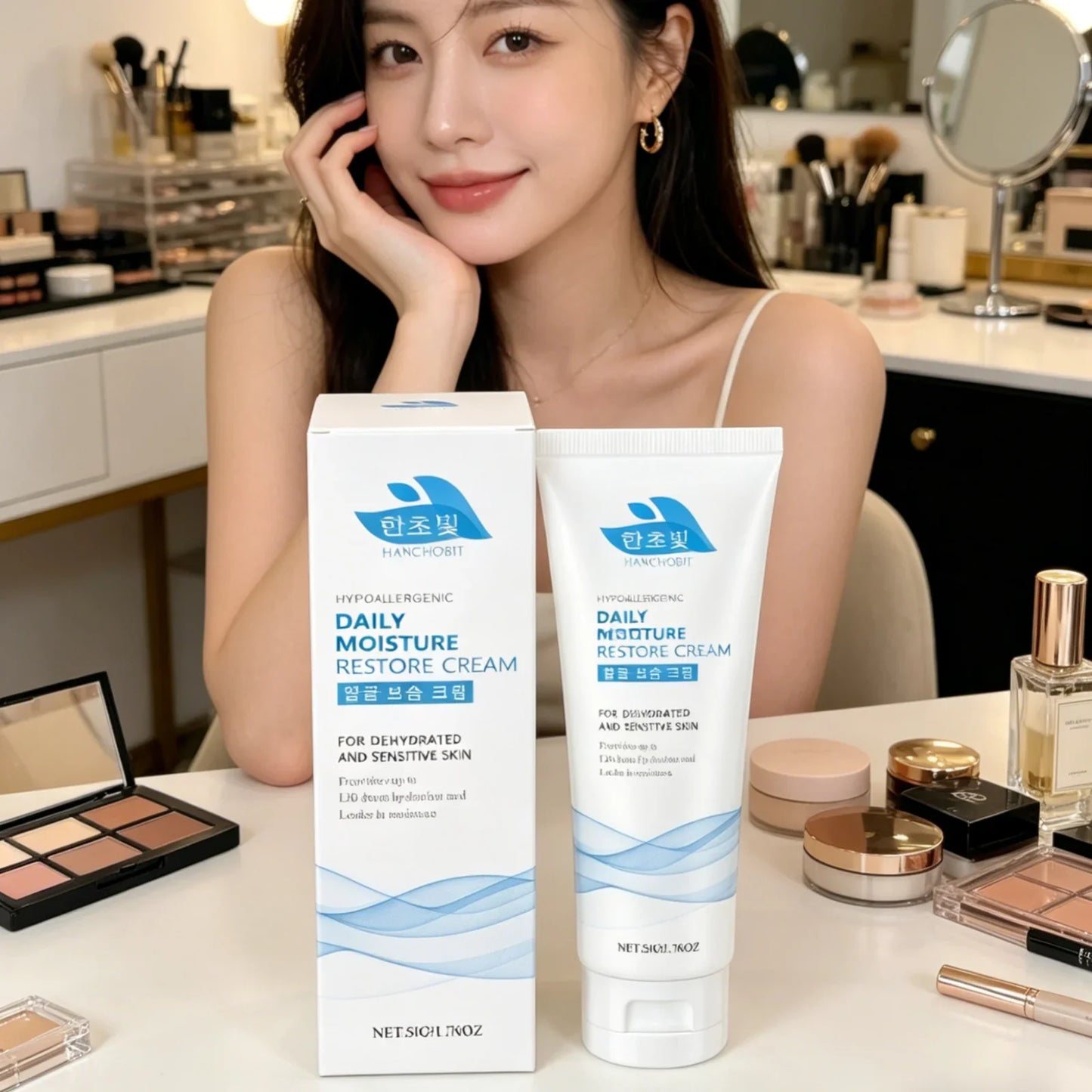 Hanchobit Daily Moisture Restore Cream – Barrier Repair 50g