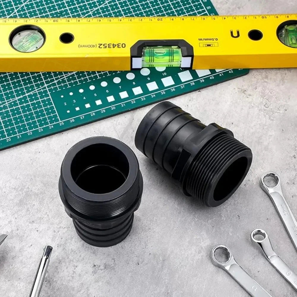 Plastic Pagoda Hose Connector 25/40/50mm Male Thread Adapter