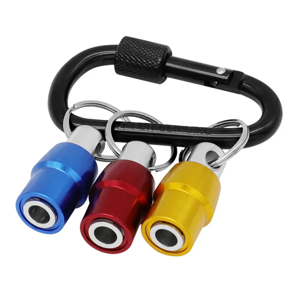 Drill Bit Holder 1 4 Hex Shank Screwdriver Keychain Extension Bar