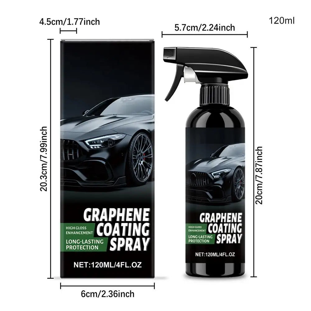 120ml Car Coating Spray | High Gloss Paint Sealant & Protectant