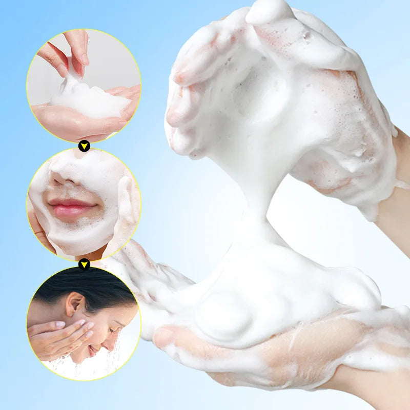 SADOER Peach Green Tea Lemon Face Wash – Deep Pore Cleanser