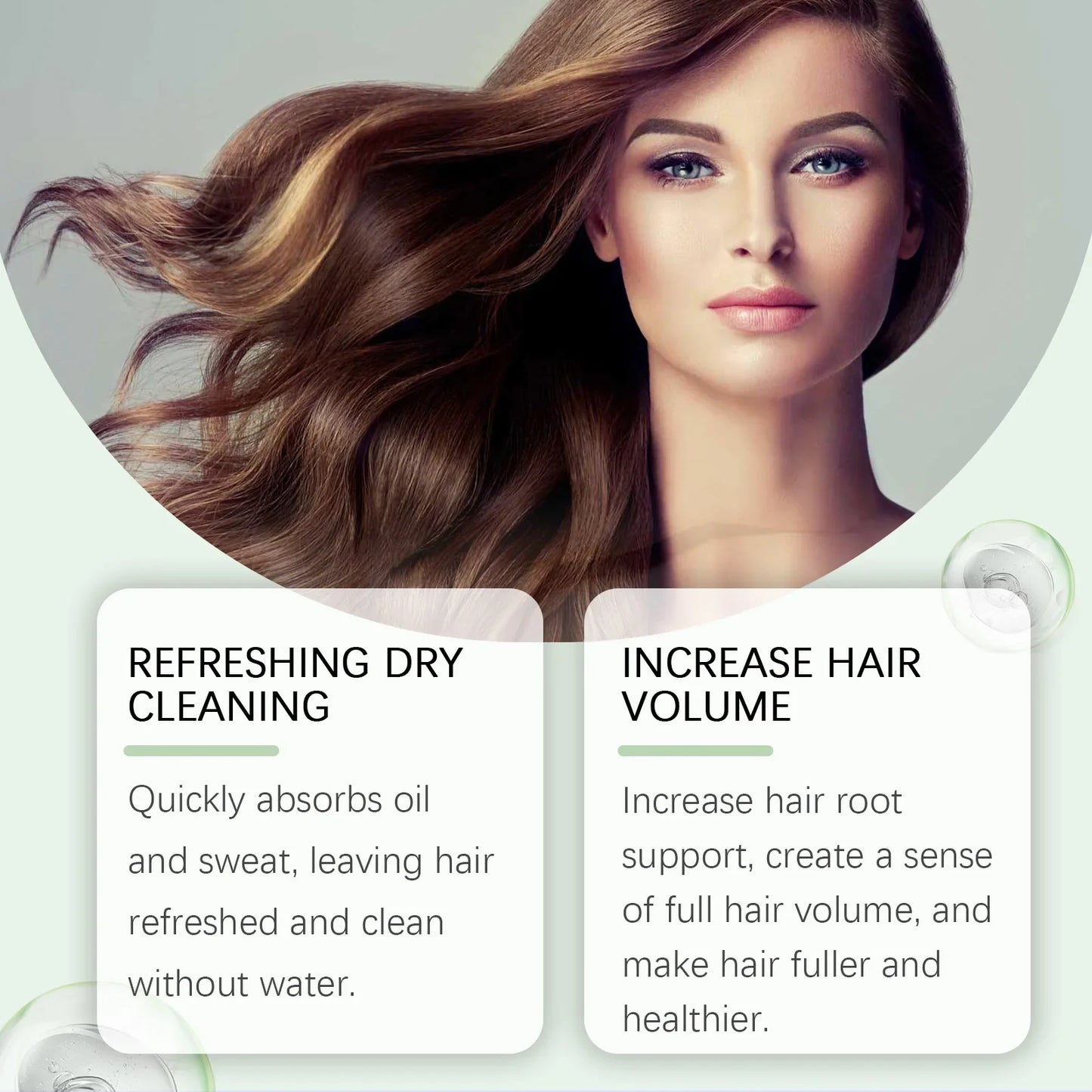 OUHOE Dry Shampoo 80g – Oil Control, Volume & Scalp Refresh