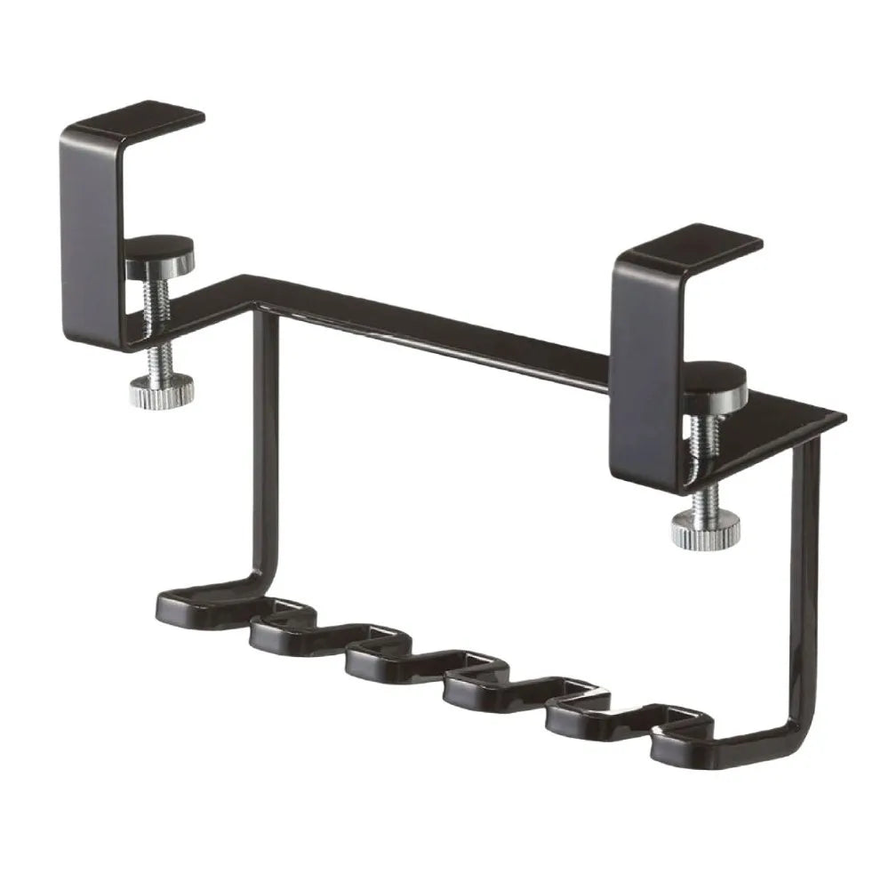Wall-Mounted Toothbrush & Razor Holder | No-Drill Carbon Steel