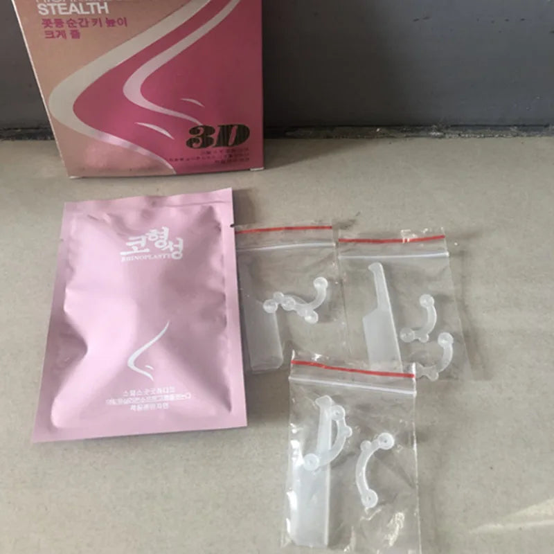 6-Piece Nose Shaping Clip Set – Bridge Lifter, 3 Sizes