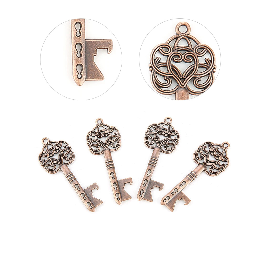 Key Shape Opener Champagne Opener Bottle Opener Delicate And Beautiful. Key Opener for Wedding Banquet And Other Peaceful Pleasures Health and Wellness