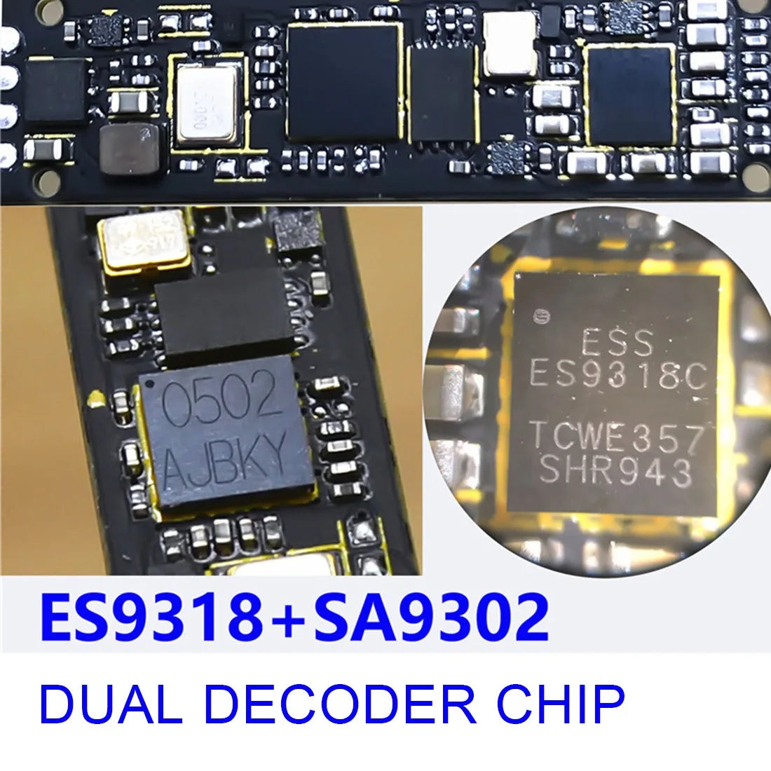 -ABDH DAC ES9318 USB Type C Headphone Adapter Hifi Decoding AMP Adapter Sound Card For Android Type C To 3.5MM Peaceful Pleasures Health and Wellness