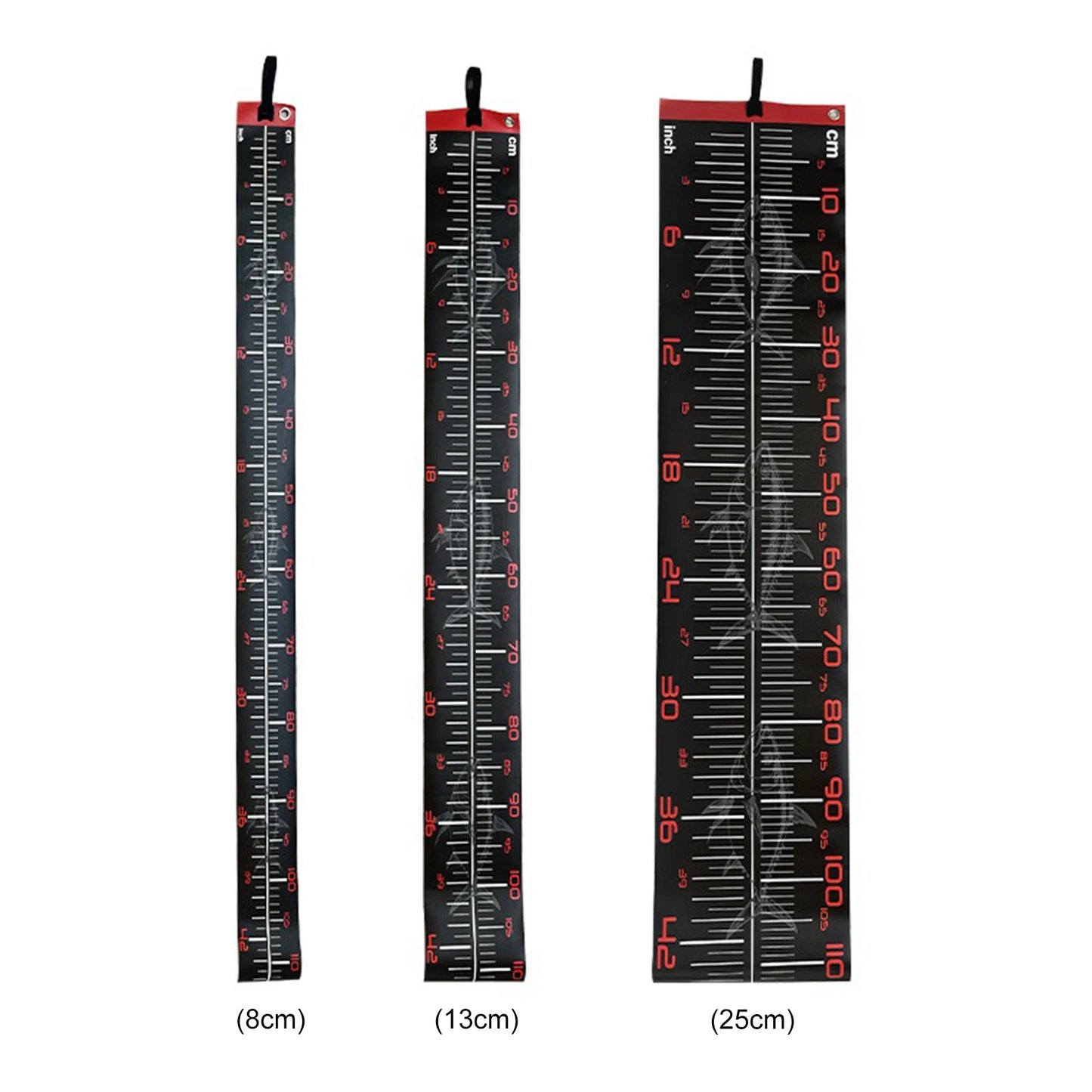 110CM Waterproof Fish Measuring Ruler PVC Dual Scale Fish Measure Ruler Wrinkle-Resistant for Boats Sailboats Yachts Kayaks Peaceful Pleasures Health and Wellness
