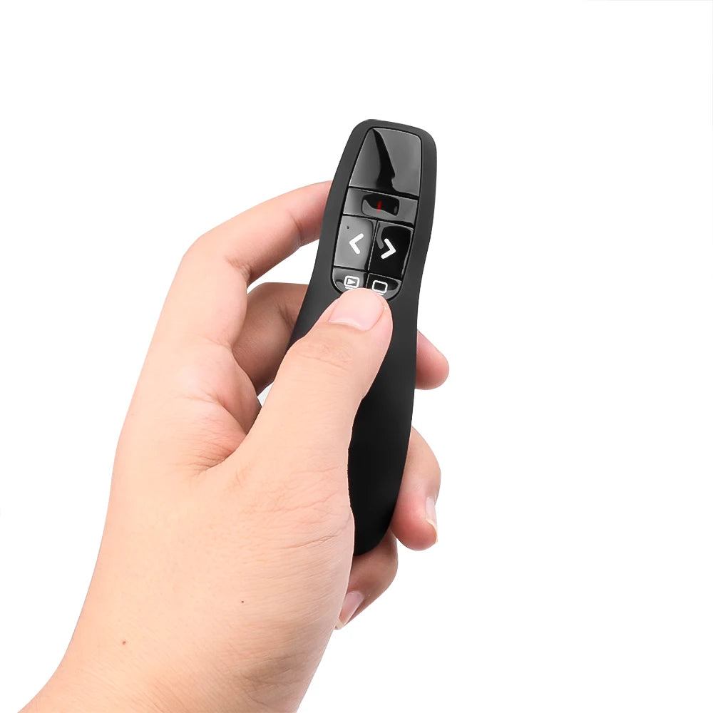 R400 2.4Ghz Wireless USB Receiver Presenter Pointer Pen Page Turning pen Remote Control For Presentation For Office Peaceful Pleasures Health and Wellness