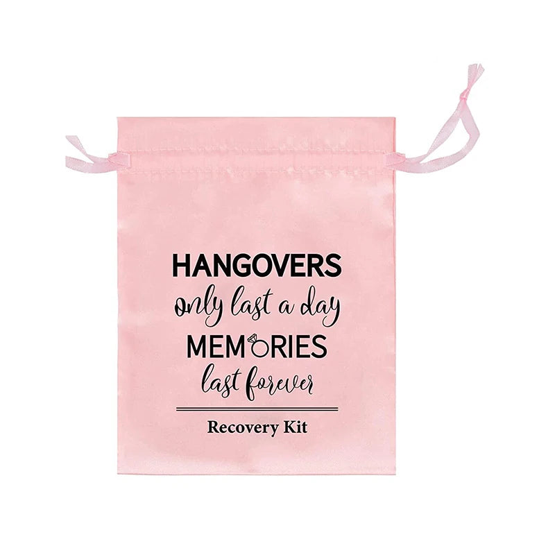 5-Pack Hangover Survival Kit Bags | Bachelorette Party Gift